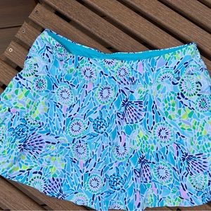 Lilly Pulitzer UPF 50+ Luxletic Meryl Nylon Aila Skort M